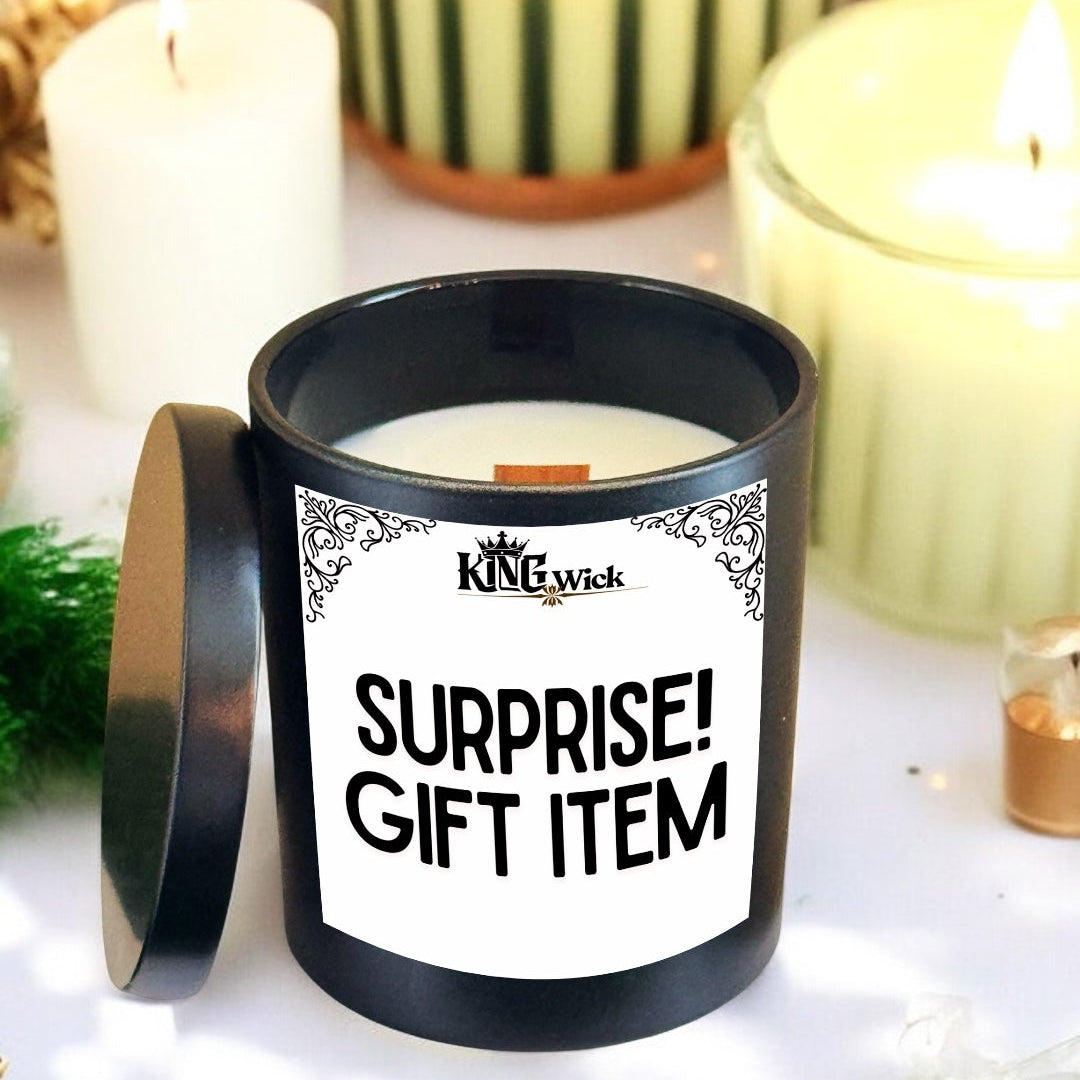 "Letter F" Masculine Scented Candle