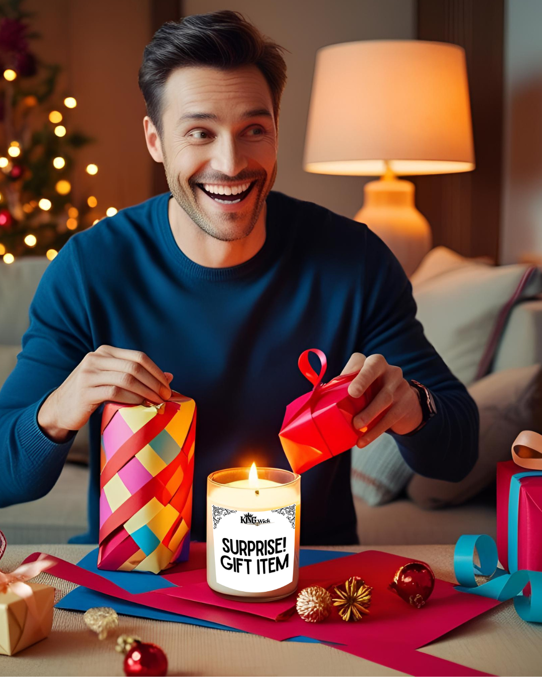 "Happy Birthday My Love" Scented Candle