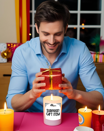 "Letter W" Masculine Scented Candle